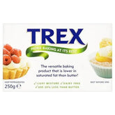 Trex Vegetable Baking Fat 250g - Honesty Sales